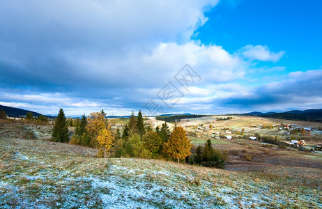 高原冬季雪景图片