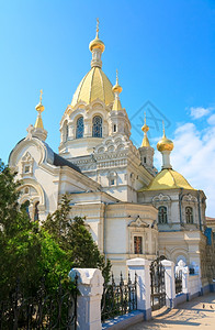 费尔德曼Pokrovskij保护圣母玛利亚主要东正教寺庙塞瓦斯托波尔市中心乌克兰里米亚1905年建筑师BAFeldman建造背景
