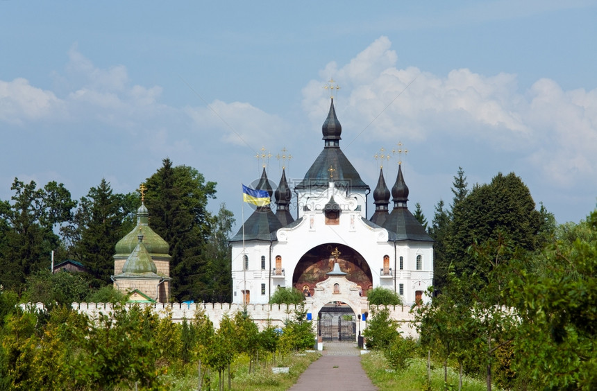 博物馆入口乌克兰里夫纳州普利亚舍瓦村图片