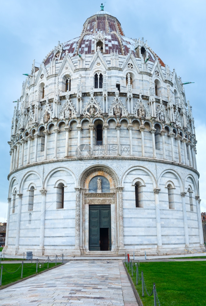 圣约翰比萨浸礼会意大利比萨皮亚扎迪米拉科利建造15236号由迪奥蒂萨尔维设计图片