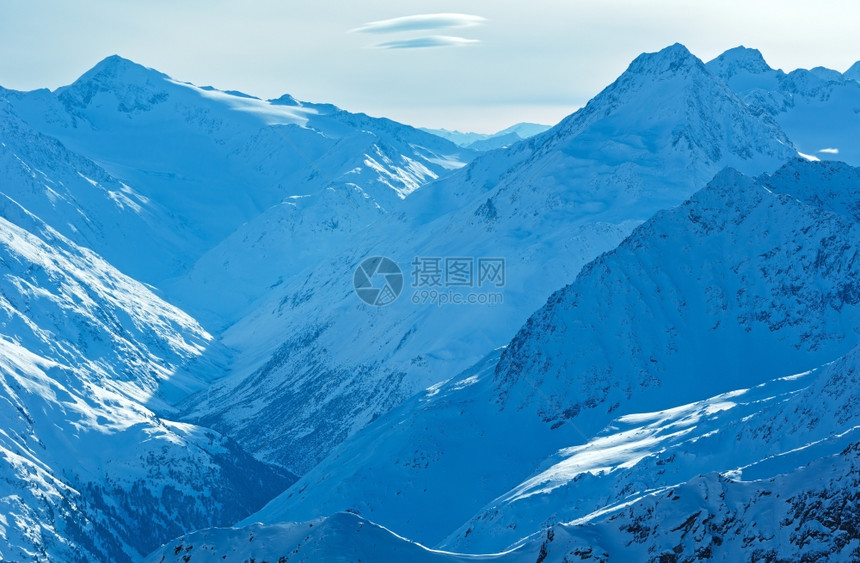 雪坡奥地利提洛尔滑雪机舱升降的风景图片