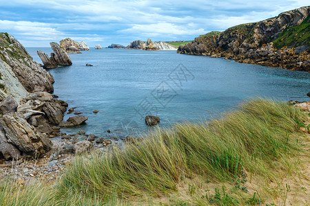大西洋岩石海岸线西班牙景观图片
