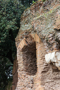 意大利罗马论坛的废墟图片