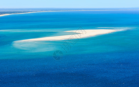 夏季海岸风景葡萄牙Setubal自然公园Arrabida的顶层景色图片