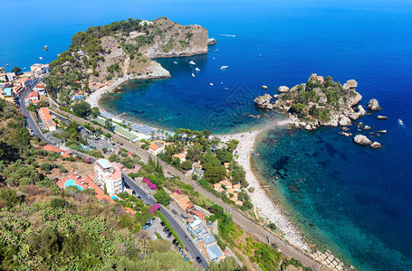 伊索贝拉海滩西西里岛高清图片