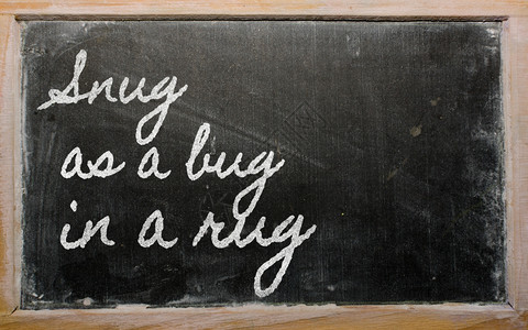 笔迹黑板写作地毯中像虫子一样粘贴背景图片