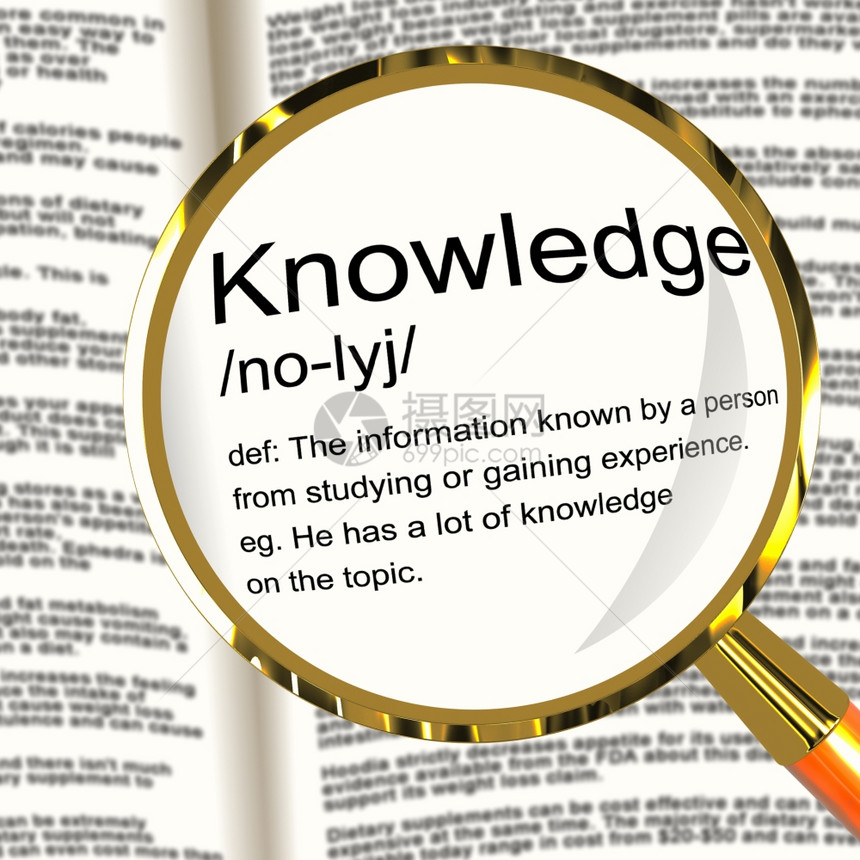 显示信息情报和教育的知识定义放大器显示信息情报和教育图片