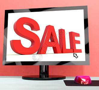 计算机显示在线折扣的销售信息计算机显示在线折扣的销售信息背景图片