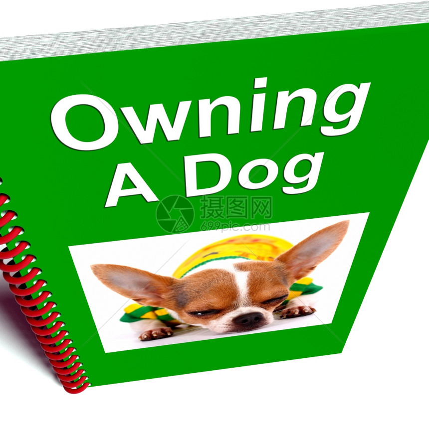 拥有狗书籍显示护理建议拥有狗手册显示护理建议图片