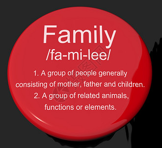 家庭定义按钮向妈展示爸和孩子们团结家庭定义按钮向妈展示爸和孩子们团结图片