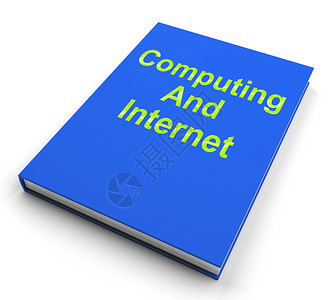 计算机和因特网图书显示技术建议背景图片