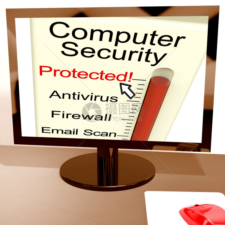计算机安全防护仪表显示计算机互联网安全图片