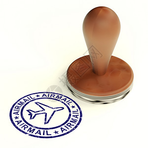 国际邮件交付电子邮件国际票展示国际邮件交付背景图片