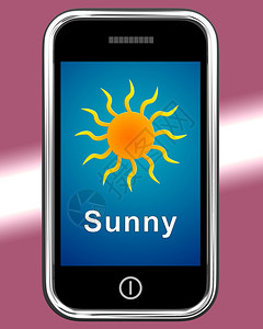 移动电话显示太阳天气预报移动电话显示太阳天气预报图片