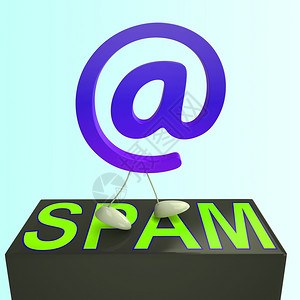 在Spam签名显示恶意电子垃圾邮件图片