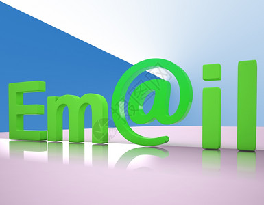 电子邮件信显示电子邮通信或联系人图片