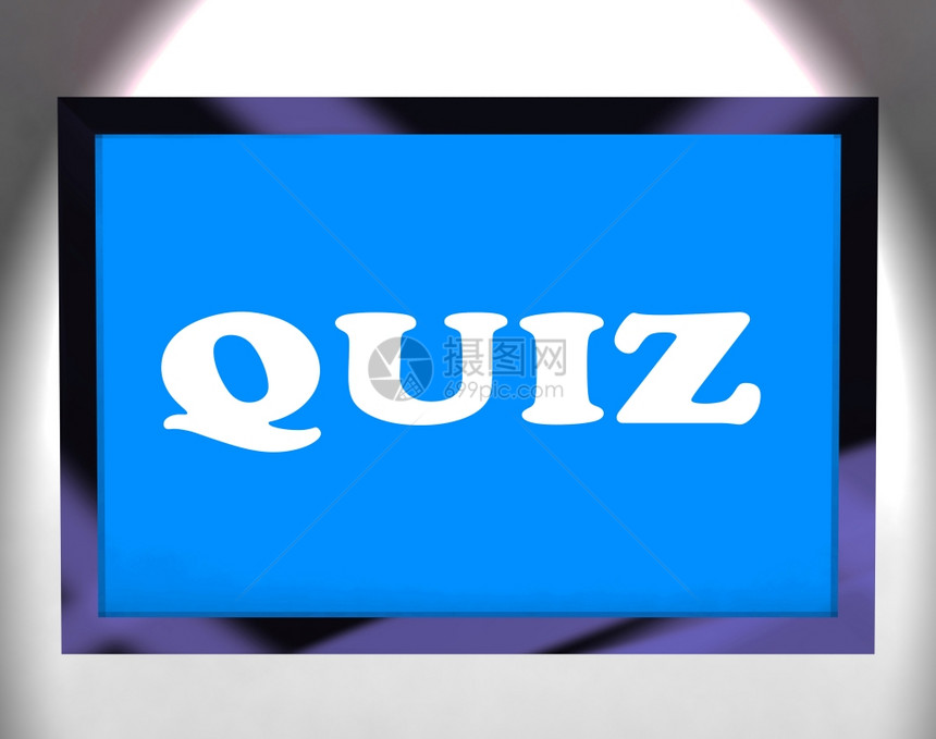 Quiz屏幕意义测试Quizzes或在线询问xA图片