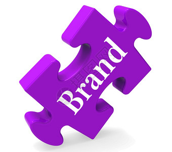 BrandJigsaw展示商业公司标或产品签背景图片