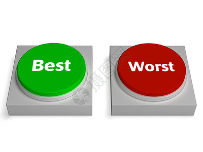 更糟最差的按钮显示冠军或更坏背景