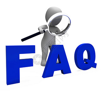 Faq3d显示协助字符询问或经常题背景图片