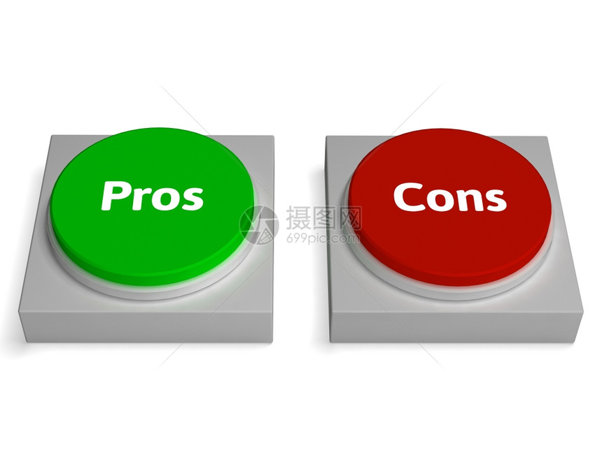 ProsCons按钮显示正或负图片