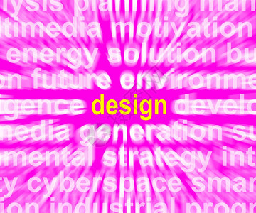 思想文字显示改进概念的或创造设计文字显示创新造和发展背景图片