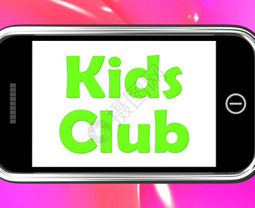电话儿童活动俱乐部背景图片