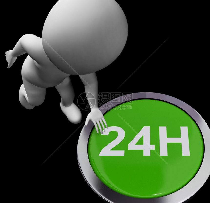 博客按钮的博客或博客网站24小时按钮显示24小时开放图片
