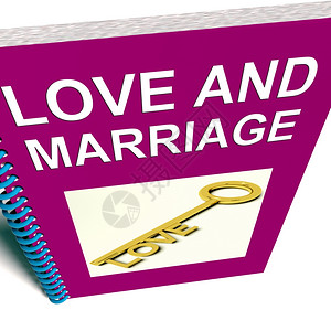 寻找爱书显示关系建议爱和婚姻书代表钥匙和夫妻建议背景图片