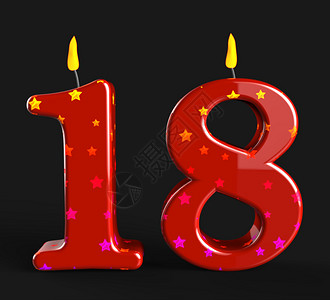 18个展示青少年生日或装饰的蜡烛图片