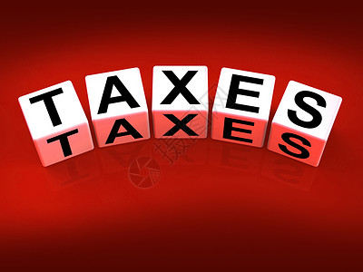 消费税代表职责和税务文件的区设计图片