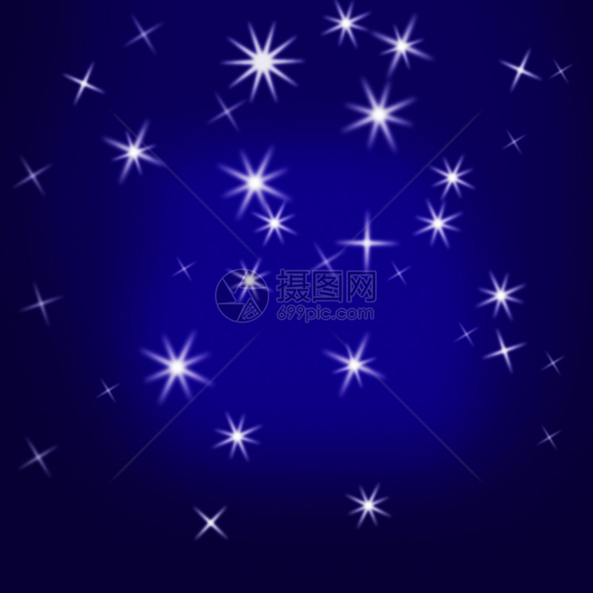闪星背景意味着烁银河系或宇宙图片