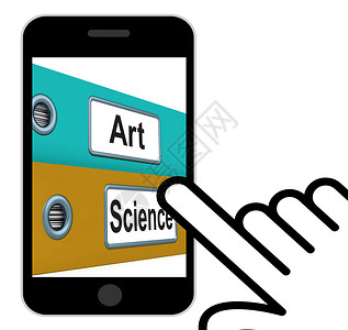 展示人文或科学的艺术文件夹背景图片