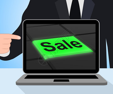 销售按钮显示促进和交易背景图片