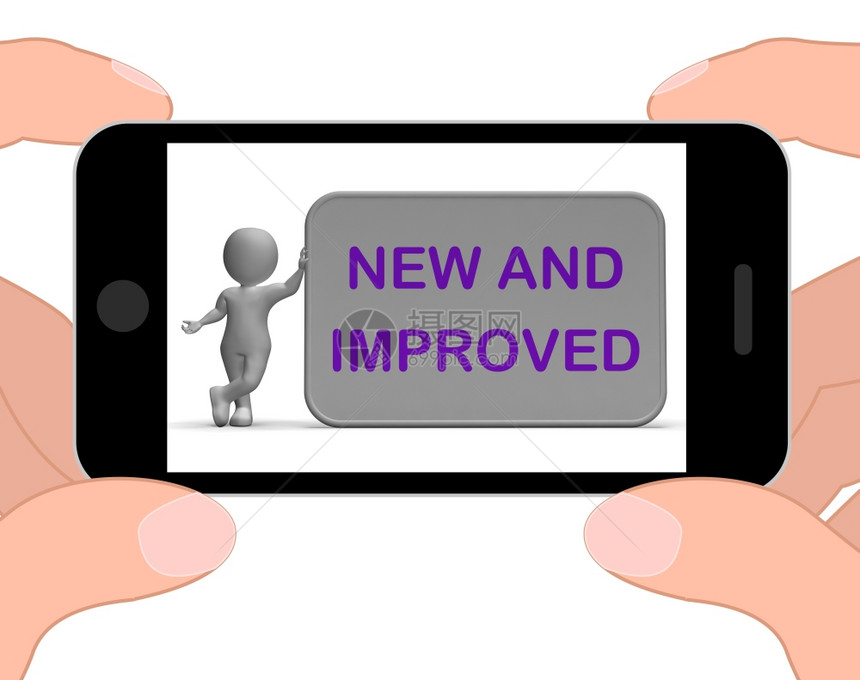 新的改进电话手段升级或最近发展图片