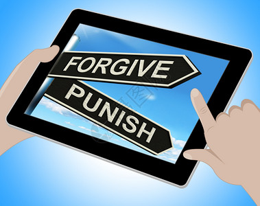 宽恕惩罚碑的意思是宽恕或惩罚背景图片