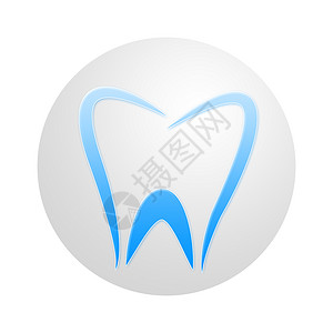 牙医图标牙图标意味着根学和科背景