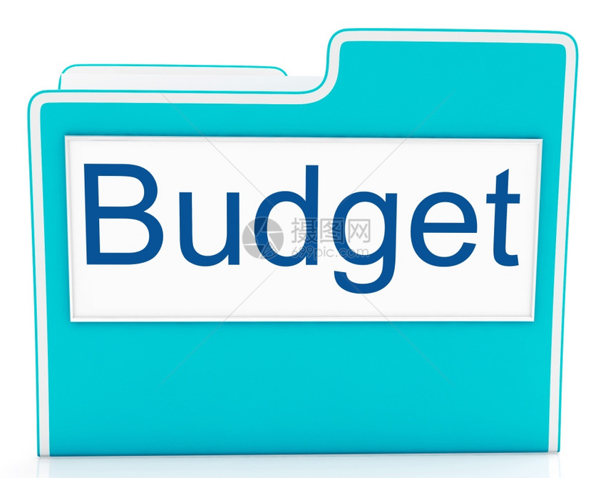 文件预算代表财务经济和支出图片