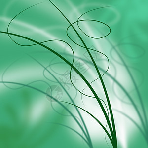 绿色背景指草和地背景图片
