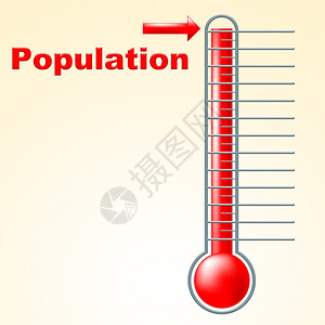 温度计人口比例值温度调器和摄氏图片