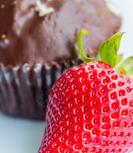 草莓和蛋糕代表不伦的草莓和甜图片