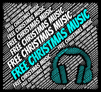 免费的圣诞音乐预言声和背景图片