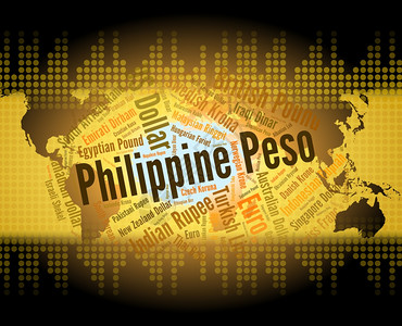 菲律宾比索表示汇率和Wordcloud图片
