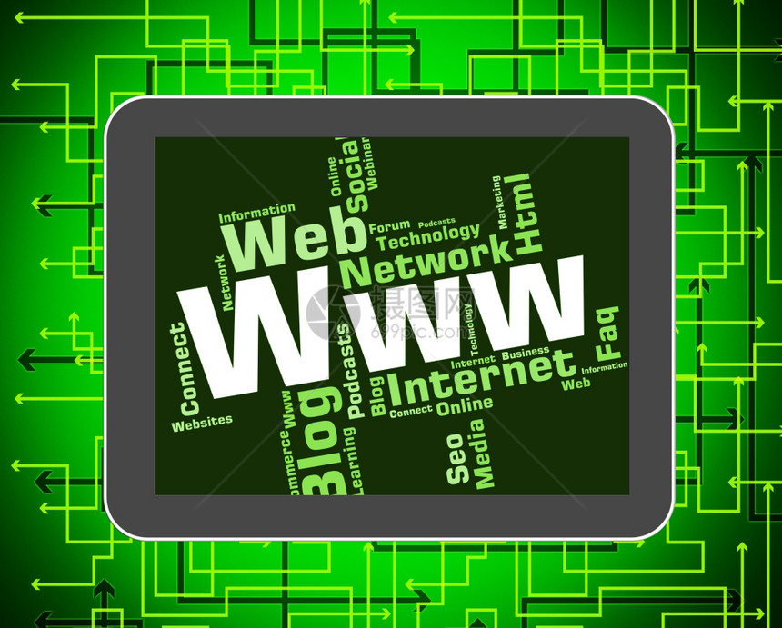 WwwWwWord表示万维网和址图片