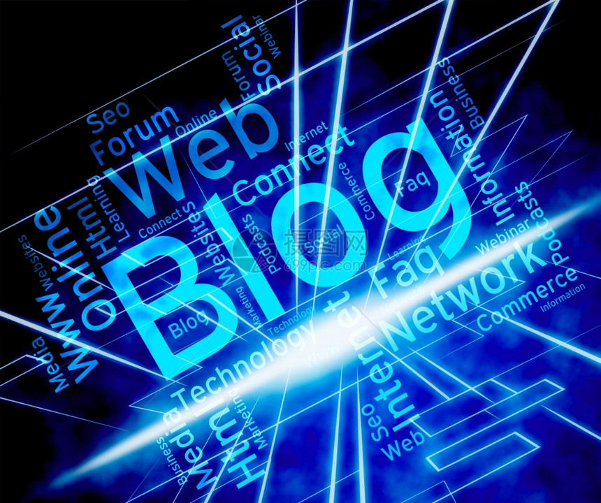 BlogWord显示网站络与博客图片
