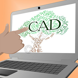 Cad货币表示加拿大元和汇兑高清图片