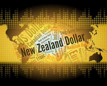 新西兰松代表Forex贸易和Nzd的新西兰元设计图片