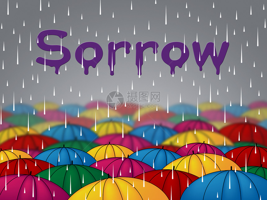 悲伤和潮湿的阵雨代表悲伤和潮湿的阵雨图片