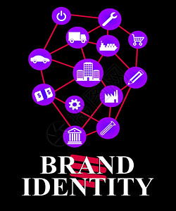 代表公司业务和身份识别的品牌背景图片