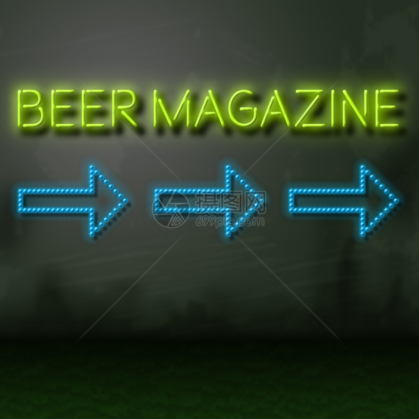 啤酒杂志尼恩标秀Lager或Ale媒体图片